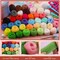 50 Colors Needle Felting Kit, 185 Pcs Needle Felting Tools and Supplies with Wool Roving, Needle Felting Starter Kit for Beginners with Felting Needles, Felting Mad for Diy Hand Craft Home Decoration